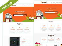 Over here we are showcasing the best free real estate psd website templates collection that helps you in creating your own project with the collection, details of the property, sales and other information as is important. Real Estate Website Template Psd Psfiles