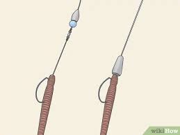 Just run the line through the eye of the hook and then use it like you would a needle to work the line through the nose of the bait. 3 Simple Ways To Hook Plastic Worms Wikihow