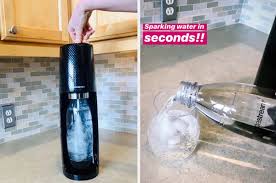 The simplest way would be to distil the drink and collect the pure water from the condensate. I Use My Soda Stream Every Day To Make Sparkling Water