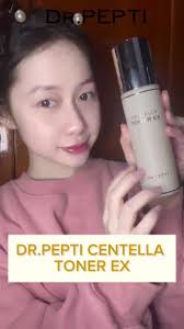 Dưỡng ẩm cho da với Dr.Pepti Centella Toner EX