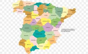 Map of spain is a site dedicated to providing royalty free maps of spain, maps of spanish cities and links of maps to buy. Provinces Of Spain Mapa Polityczna Collado Villalba Star Plus Png 600x502px Provinces Of Spain Area Autonomous
