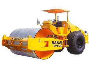 Sakai CV550D Smooth Drum Roller