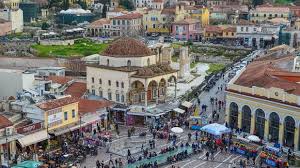 Monastiraki is a famous district of athens that extends from the monastiraki square at the end of athinas street until thission, monastiraki is a large part of the district of plaka.the old name of the area was monastirion because of the small church right on the monastiraki square the today's church of koimisis theotokou. Monastiraki Platz Trip2athens Com