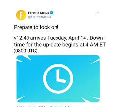 As of this writing, it isn't identified how lengthy the game shall be down for, however the official fortnite status twitter account has said that an. This Was Posted On The Fortnite Status Twitter And Quickly Deleted Fortnitebr