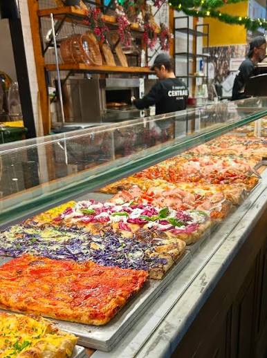 One of the Beauties of Rome: The endless varieties of pizza al taglio – what a unique snack!