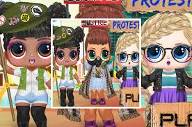 Prueba los diferentes colores para que quede lo más bonita posible. Lol Surprise Protest Juegos Gratis