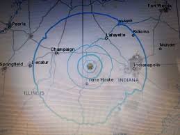 The usgs says the 3.8 magnitude quake happened at 3:18pm. 3 8 Earthquake Hits West Central Indiana Thursday 95 3 Mnc