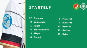 Deutschland trifft im abschließenden gruppenspiel der em auf ungarn. Das Ist Die Startelf Gegen Ungarn Dfb Deutscher Fussball Bund E V