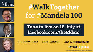 The apparel launch precedes mandela day, which takes place annually on july 18. Mandela Day Walk Together