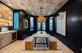 The ceiling design may not be the most important part to take into consideration when designing a dining room, but if you choose to decorate it somehow, you better choose something impressive. 75 Beautiful All Ceiling Designs Dining Room Pictures Ideas August 2021 Houzz