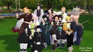 Demon Slayer Household in The Sims 4! : rDemonSlayerAnime