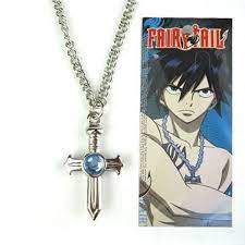 Fairy Tail Necklace Pendant Fairy Tail Gray Fairy Tail Figures Anime Fairy