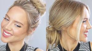 Leave a few strands loose to complete the look. Messy Bun How To Do A Messy Bun 3 Cute Easy Steps