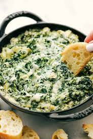 Hot Spinach Artichoke Dip Is A Creamy Appetizer Dip Filled With Soft Cream Cheese Spinach Artichoke Dip Recipe Hot Artichoke Spinach Dip Artichoke Dip Recipe