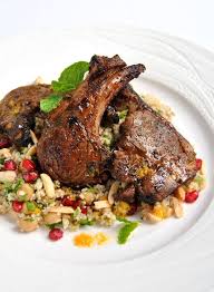 Put the minced lamb into a bowl with the onion, garlic, mint and salt and pepper. Minted Lamb With Couscous Daily Recipes