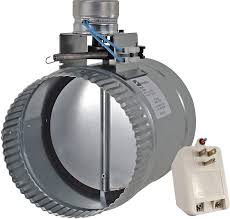 Suncourt Zonemaster Fully Adjustable Motorized Airflow Control Zone Damper Ul Listed 24vac 20va Plug In Transformer Included Compatible With Any 24 Volt Thermostat Normally Closed 10 Silver Amazon Com