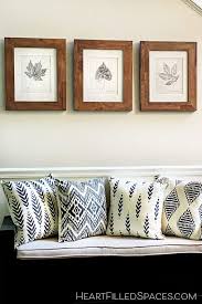In this case, however, the slanted ceiling offers a perfect opportunity to include a black wall in the décor lushome shares a huge selection of bedding sets you could take inspiration from for your black and white bedroom. Diy Wall Art For Fall Black White Leaf Printing Heart Filled Spaces