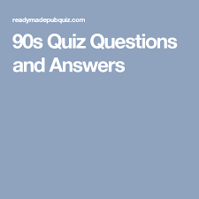 Read on for some hilarious trivia questions that will make your brain and your funny bone work overtime. 90s Quiz Questions And Answers 90s Quiz Questions 90s Quiz Quiz Questions And Answers
