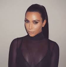How to sleek low ponytail. Kim Kardashian S Sleek Ponytail For Valentine S Day Get The Look In 10 Minutes Hollywood Life