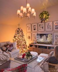 My 2019 Christmas Home Tour Driven By Decor Christmas Room Decor Living Room Corner Decor Corner Decor