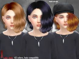 It's a blog to reblog, like and share cc for the game. Girl S Hairstyles Downloads The Sims 4 Catalog