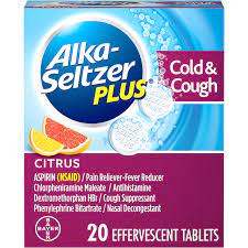 Can i take aspirin with alka seltzer plus. Alka Seltzer Plus Cold Medicine 48 Count Buy Online In Germany At Desertcart 7383549