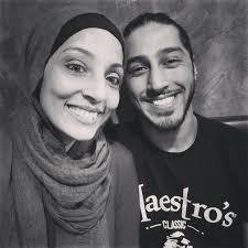 Adeel Alam with his wife