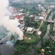 Bouřky způsobily na moravě velké škody. Tornado 9 Cervna 2004 V Litovli Mesto Litovel