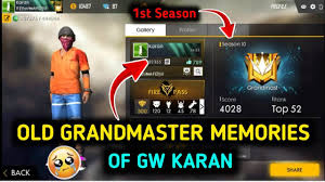 Free fire is a multiplayer mobile battle game officially published and developed by garena studios. Old Grandmaster Memories Of Gw Karan Free Fire Youtube