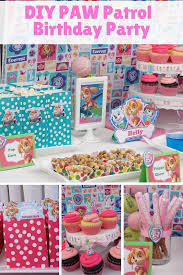 Paw Patrol Dessert Table Skye Birthday Party Great Diy Ideas Skye Paw Patrol Party Skye Birthday Party Paw Patrol Birthday Party