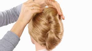 It is then secured with barrettes, combs, hair sticks and/or hairpins. 3 Ways To French Twist Hair Wikihow