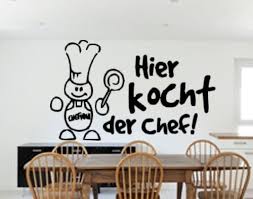 Hier Kocht Der Chef Wandtattoo Kuche Sticker Wall Wandtattoo Kuche Wandtattoos Kuche Wandtattoo
