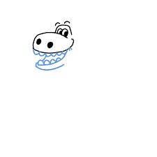 Easy cute t rex drawing. How To Draw A T Rex Step By Step Easy Drawing Guides Drawing Howtos