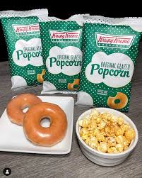 Krispy Kreme Uk Has Original Glazed Flavored Popcorn Original Glazed Glazed Popcorn Popcorn