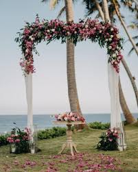Willow branch wedding arch with roses. 50 Pretty Diy Wedding Arches