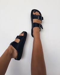 Birkenstock Shoe Size Chart Cm Birken In Black Size 7 Birkenstock Sandals Outfit Birkenstock Sandals Black Shoes