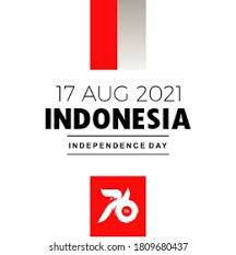 It is also referred to as hari merdeka. 76 Years Independence Day Indonesia Logo Stock Vector Royalty Free 1809680437