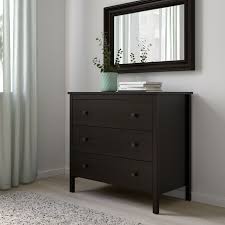 Ikea Koppang 3 Drawer Chest Black Brown Living Room Chest Ikea Living Room Chest Of Drawers