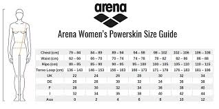 65 Exact Arena Swimsuit Size Chart