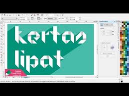 15+ trend terbaru cara membuat stiker huruf di scotlite. Cara Membuat Efek Tulisan Kertas Lipat Di Coreldraw Belajar Coreldraw Youtube