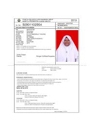 Isi data diri, orang tua dan sekolah. Um Undip