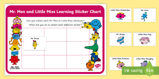 Mr Men And Little Miss Characteristics Of Effective Learning