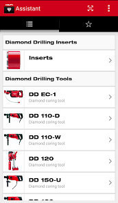 This will help you on your jobsite to have always what you need at hand! Hilti Diamond Assistant For Android Apk Download