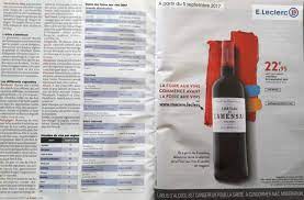 Venez découvrir notre catalogue des vins. La Drole De Foire Aux Vins En Ligne De Leclerc Distribution Rayon Boissons