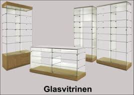 Glasvitrine Serie Laminato
