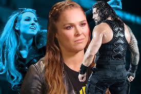 Roman reigns height is 1.88 m and weight is 120 kg. Is Ronda Rousey The New Roman Reigns