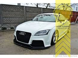 Audi tt rs of christian steiberger! Liontuning Tuningartikel Fur Ihr Auto Lion Tuning Carparts Gmbhmaxton Front Ansatz Passend Fur V 1 Audi Tt 8j Rs Schwarz Matt