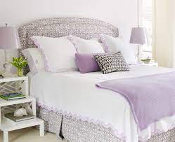 Mix And Chic Home Tour A Beach House In The Hamptons Lavender Bedroom Purple Bedrooms Lavender Room