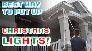 Release the icicle string and poof! The Best Way To Put Up Christmas Lights Youtube