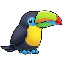 Toucan Cute Cartoon Animals Cute Animal Drawings Animal Clipart